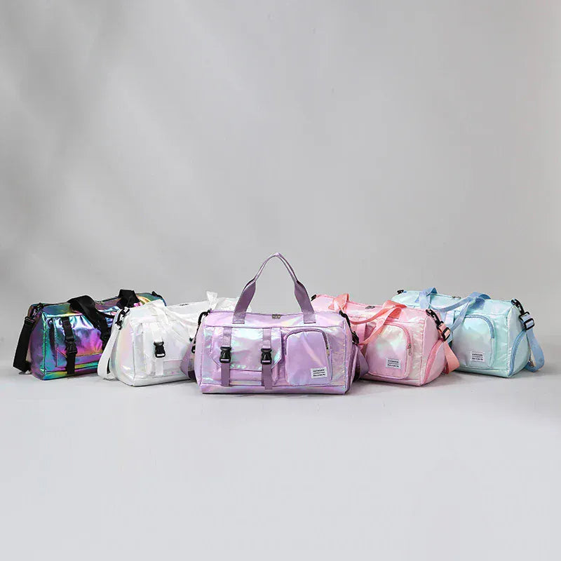 Grand Sac de Voyage Brillant Femme – Chic & Pratique