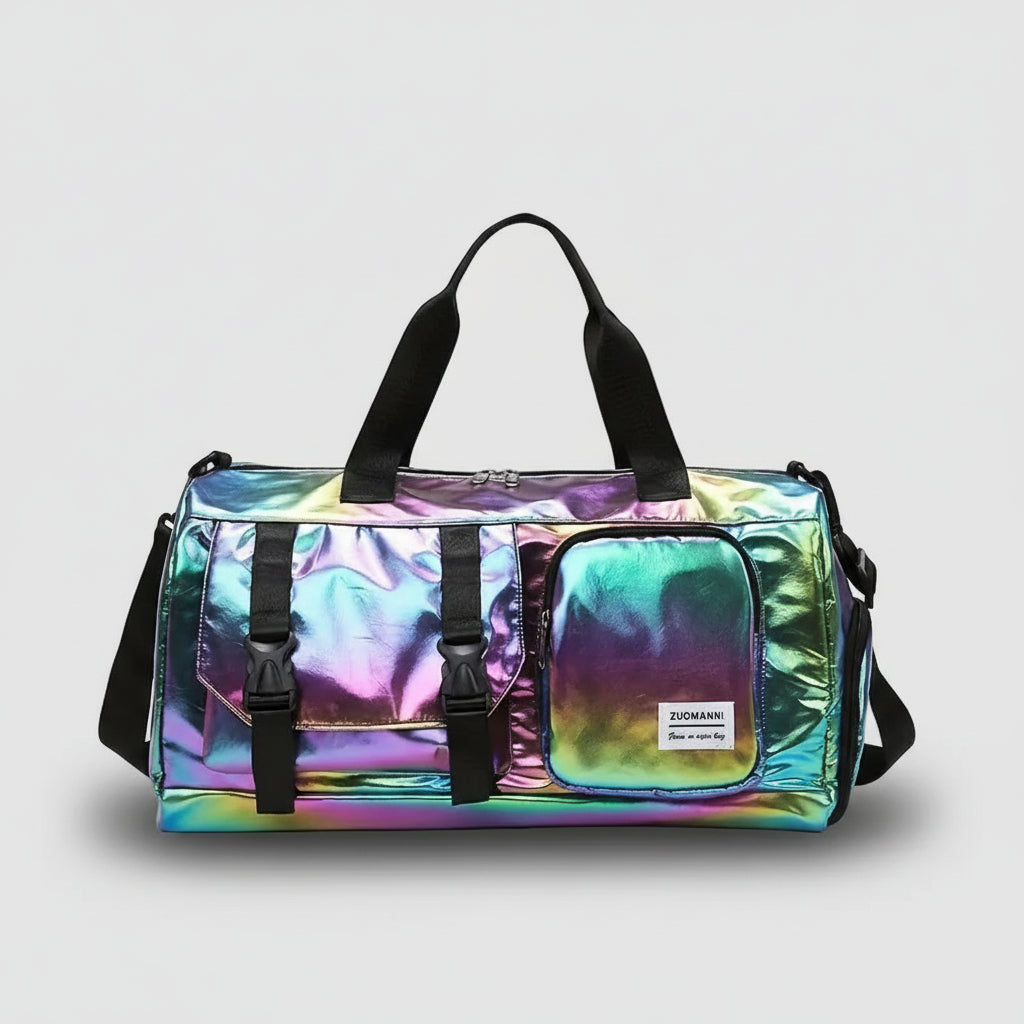 Grand Sac de Voyage Brillant Femme – Chic & Pratique