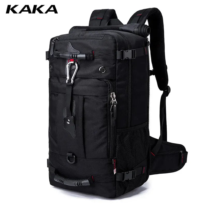 Le sac des voyageurs 40L 2070-1 black Sac à Dos Voyage Etanche