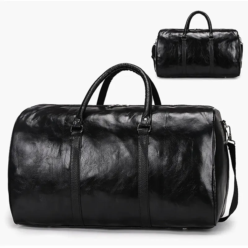 Le sac des voyageurs B-black Sac de Voyage effet Cuir