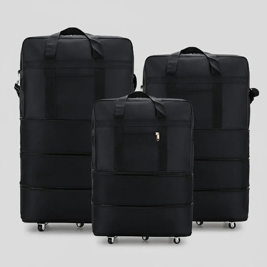 Le sac des voyageurs Bagage Noir à Roulettes