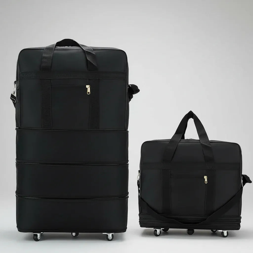 Le sac des voyageurs Bagage Noir à Roulettes