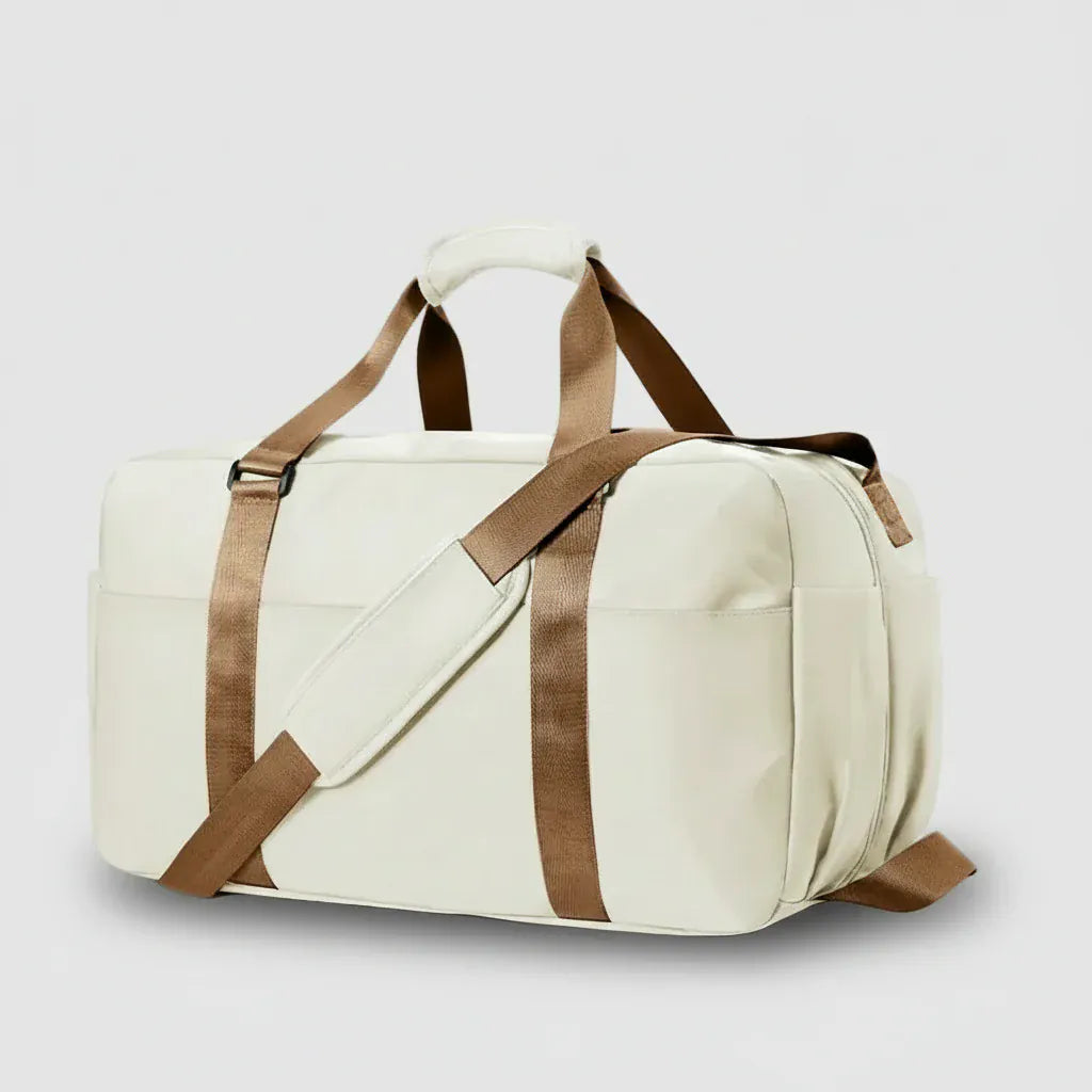 Le sac des voyageurs Beige Sac de Voyage Cabine Compression