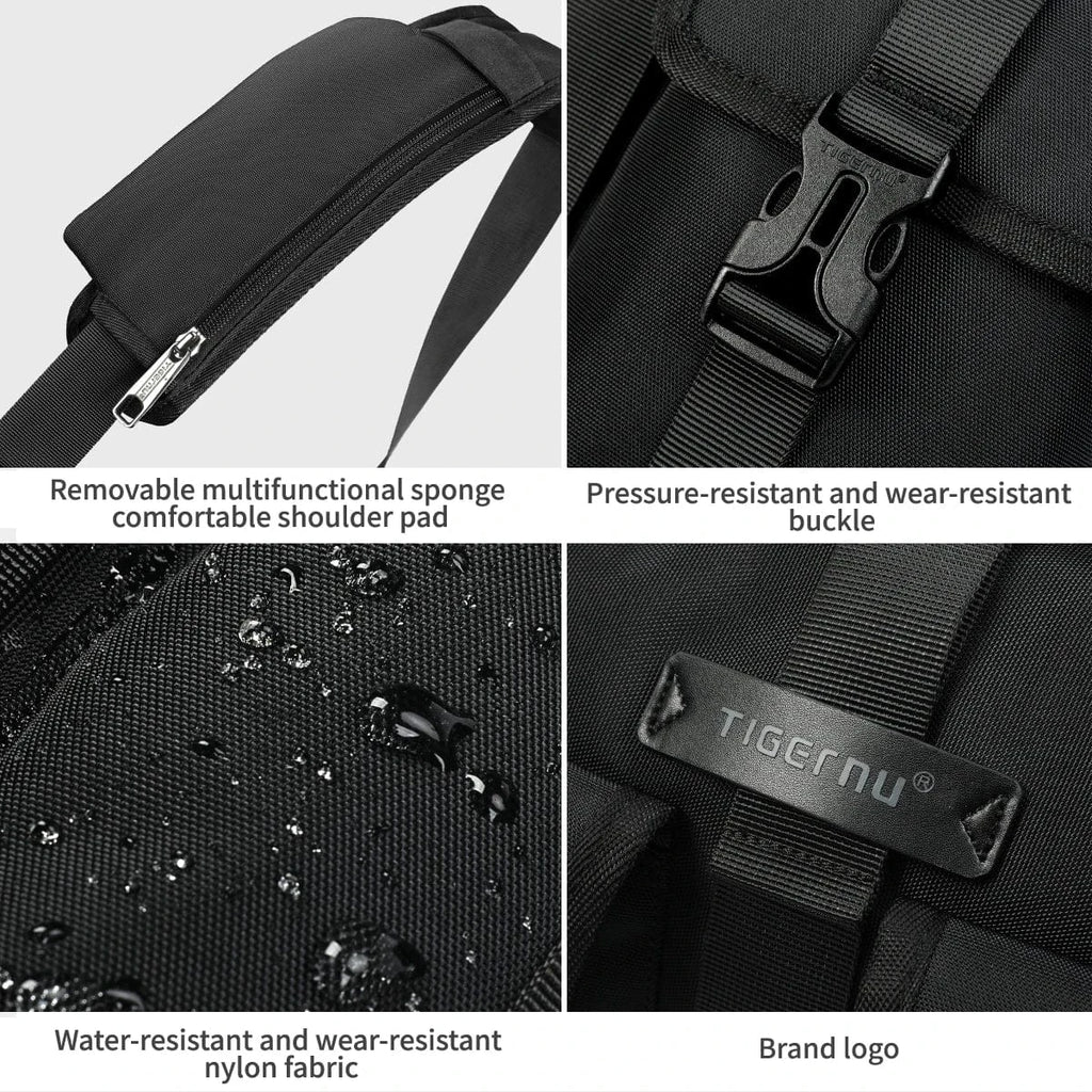 Le sac des voyageurs Black Petit Sac a Dos Extensible