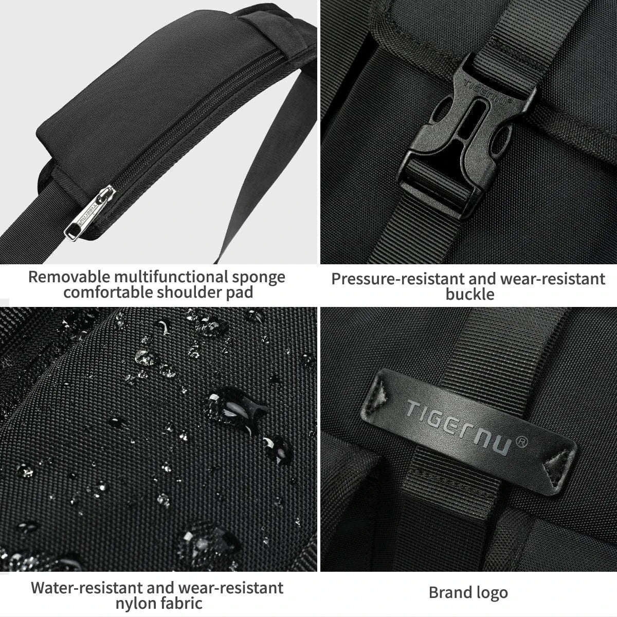 Le sac des voyageurs Black Petit Sac a Dos Extensible