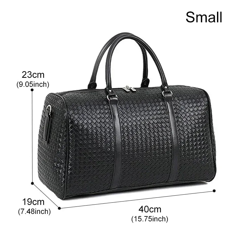 Le sac des voyageurs Black  (Small) Sac de Voyage Cuir Homme