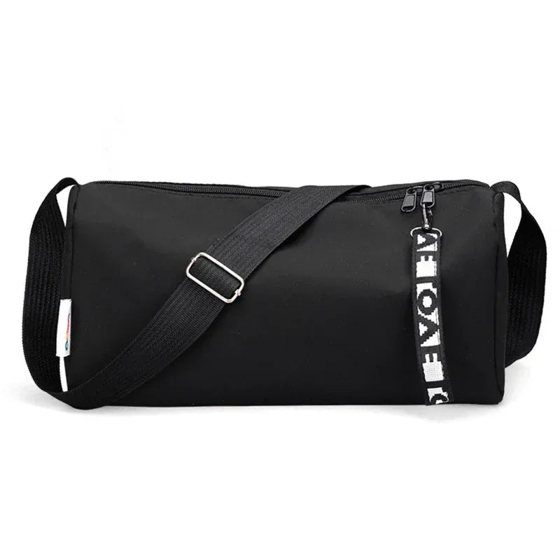 Le sac des voyageurs Black Small Women Gym Bag Waterproof Fitness Training Bag Outdoor Travel Duffle Bag Men Sports Swim Bags Ultralight Yoga Gym Sports Backpack