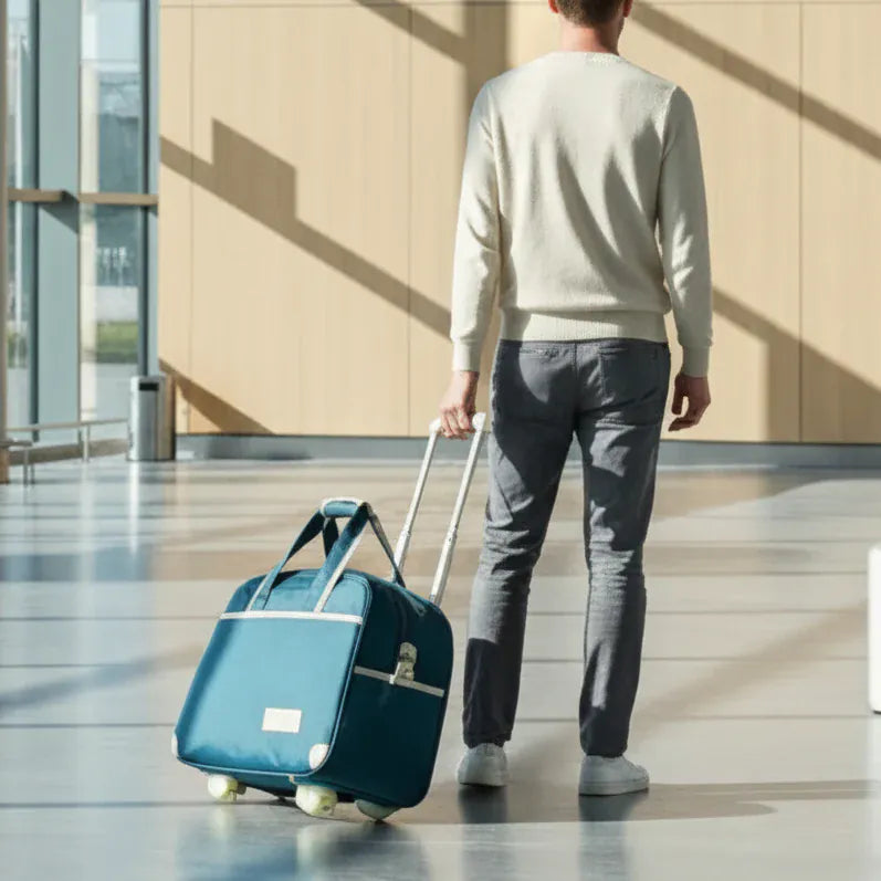 Le sac des voyageurs bleu / 20 pouces 500mm Petite Valise a Roulettes