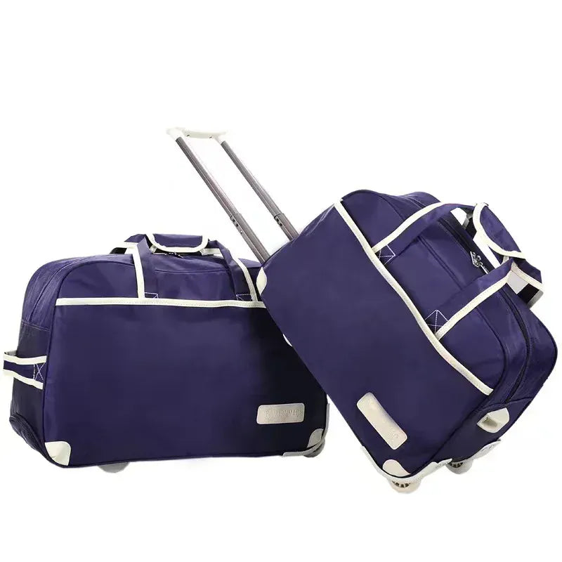 Le sac des voyageurs bleu foncé / 20 pouces 500mm Petite Valise a Roulettes