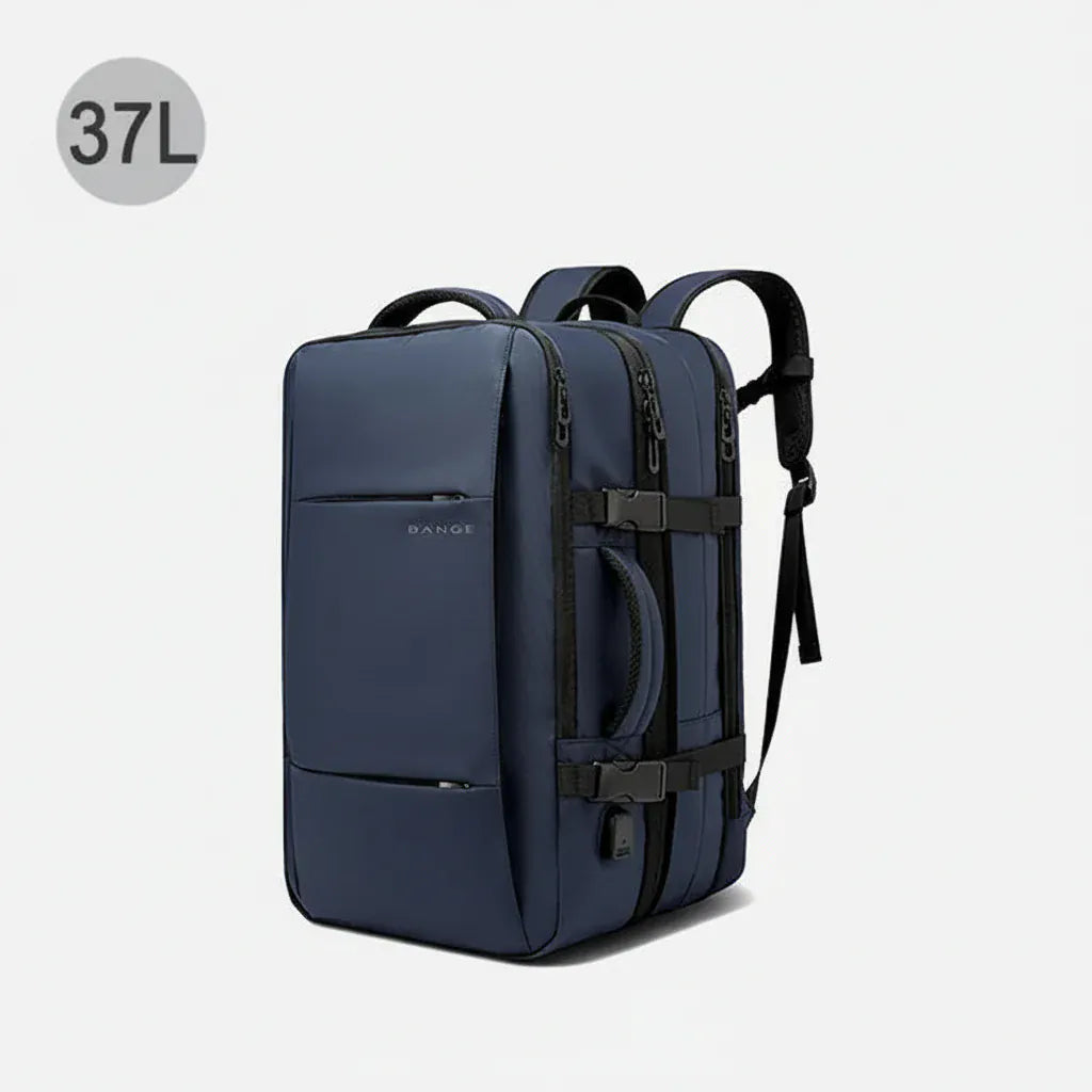 Le sac des voyageurs Blue 37L Sac à Dos Ajustable