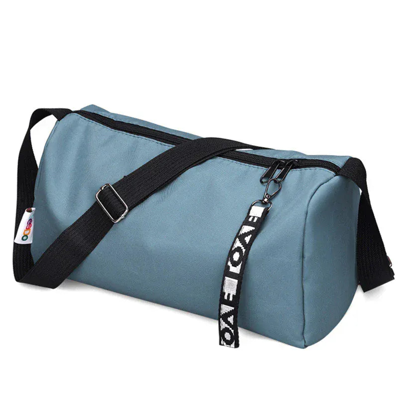 Le sac des voyageurs Blue Large Women Gym Bag Waterproof Fitness Training Bag Outdoor Travel Duffle Bag Men Sports Swim Bags Ultralight Yoga Gym Sports Backpack