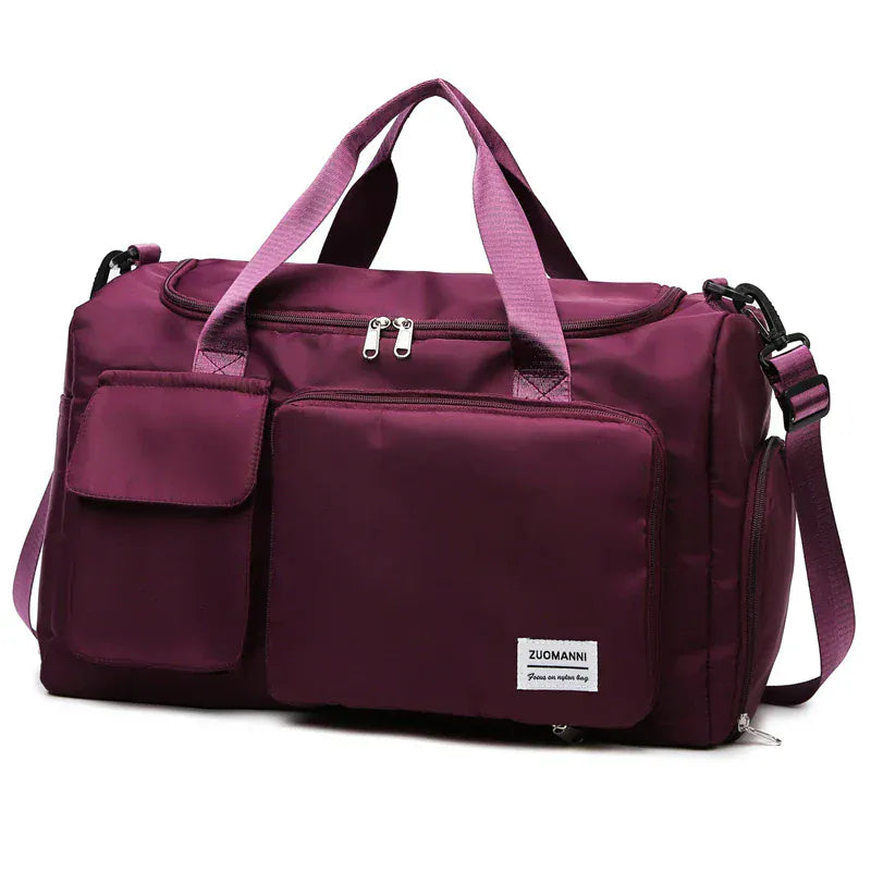 Le sac des voyageurs burgundy Sac de Voyage Avion