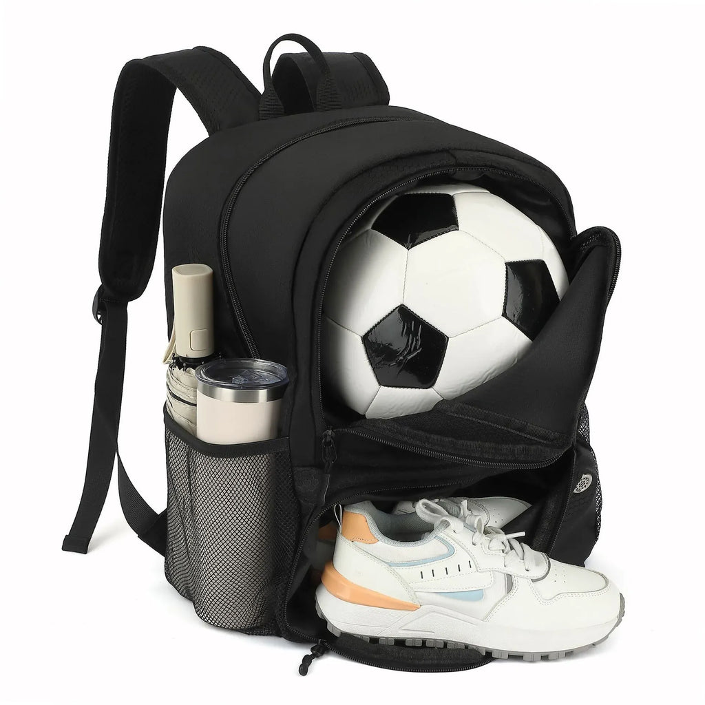 Le sac des voyageurs Cross border new backpack football bag waterproof sports equipment bag outdoor basketball volleyball bag convenient and lightwei