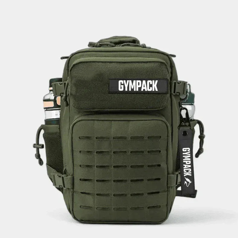 Le sac des voyageurs Green 25L 50L Tactical Gym Backpack with Patch and Keychain for Gym Sports Athletes