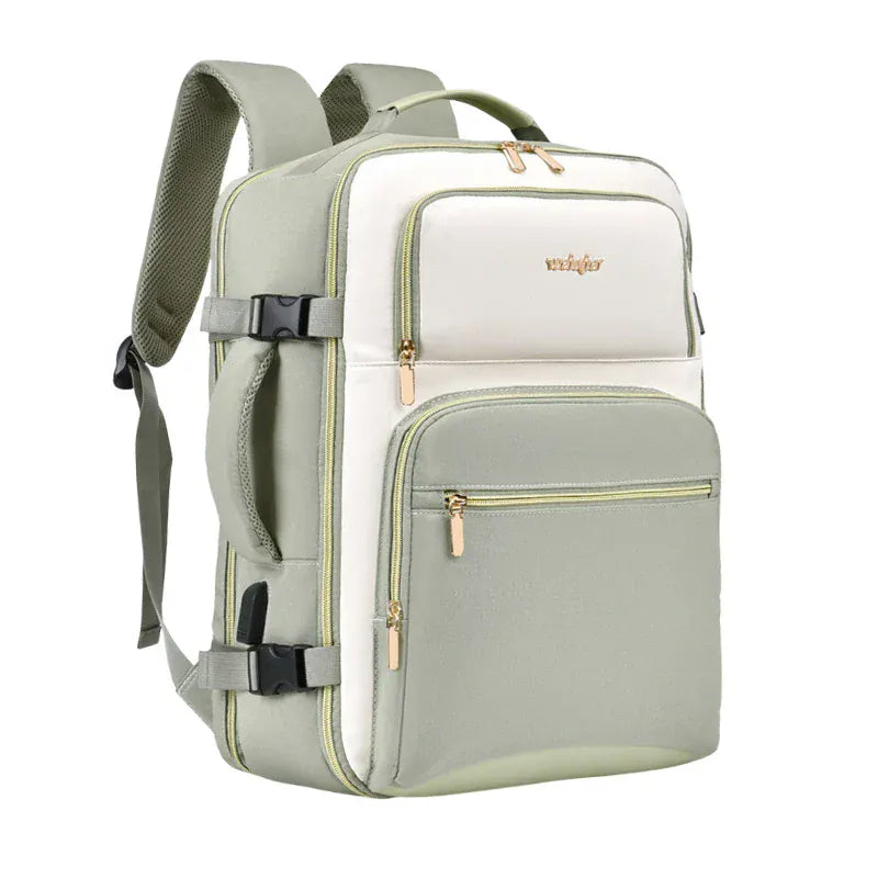 Le sac des voyageurs Green Petit Sac de Voyage Compartiments