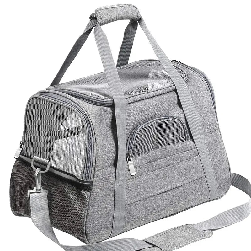 Le sac des voyageurs gris / 44x25x28cm Sac de Voyage Animal