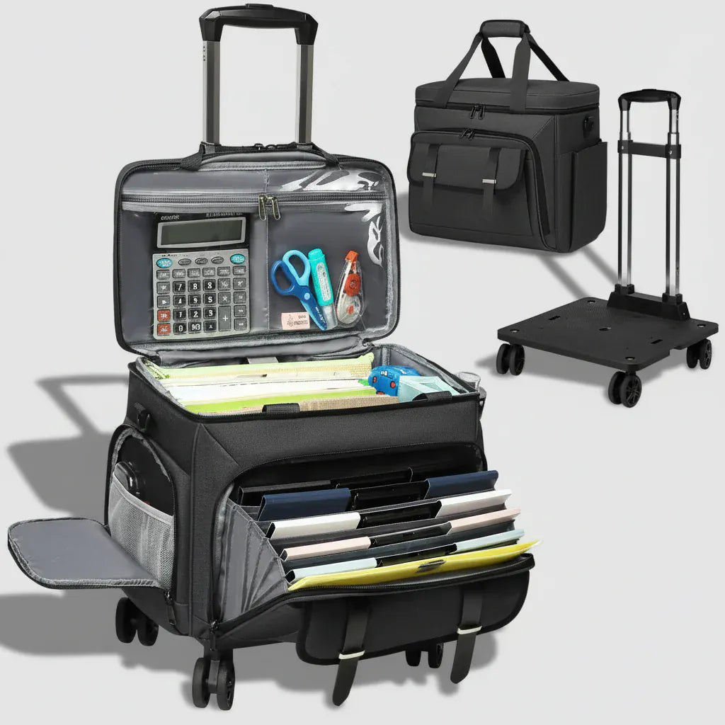 Le sac des voyageurs Gris foncé Sac de Voyage Multiport