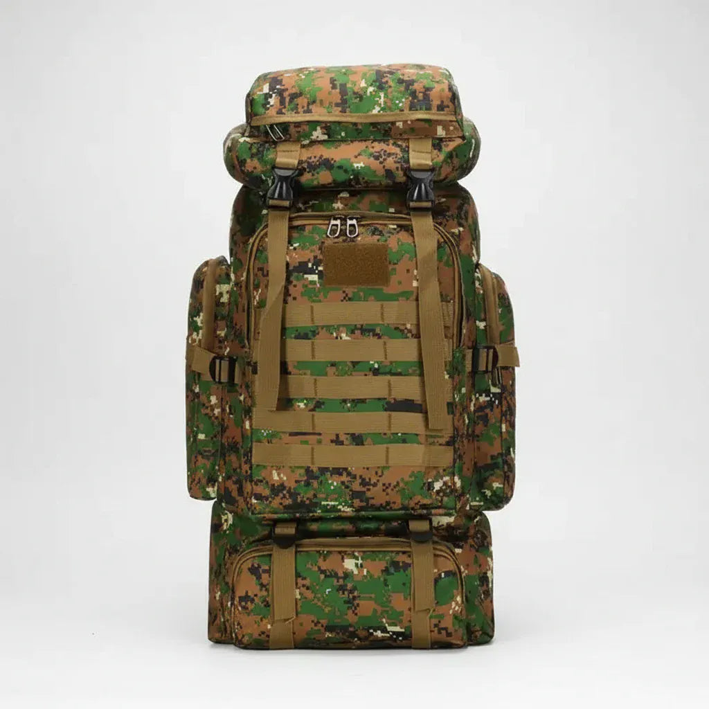 Le sac des voyageurs JUNGLE 80L Grand Sac a Dos de Randonnee