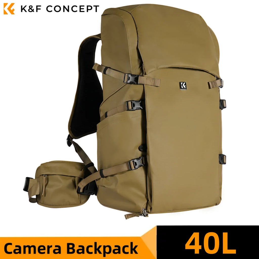 Le sac des voyageurs Kaki 40L Sac de Voyage Appareil Photo