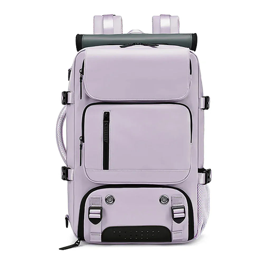 Le sac des voyageurs Light Purple8102 Sac a Dos Voyage Ordinateur Etanche