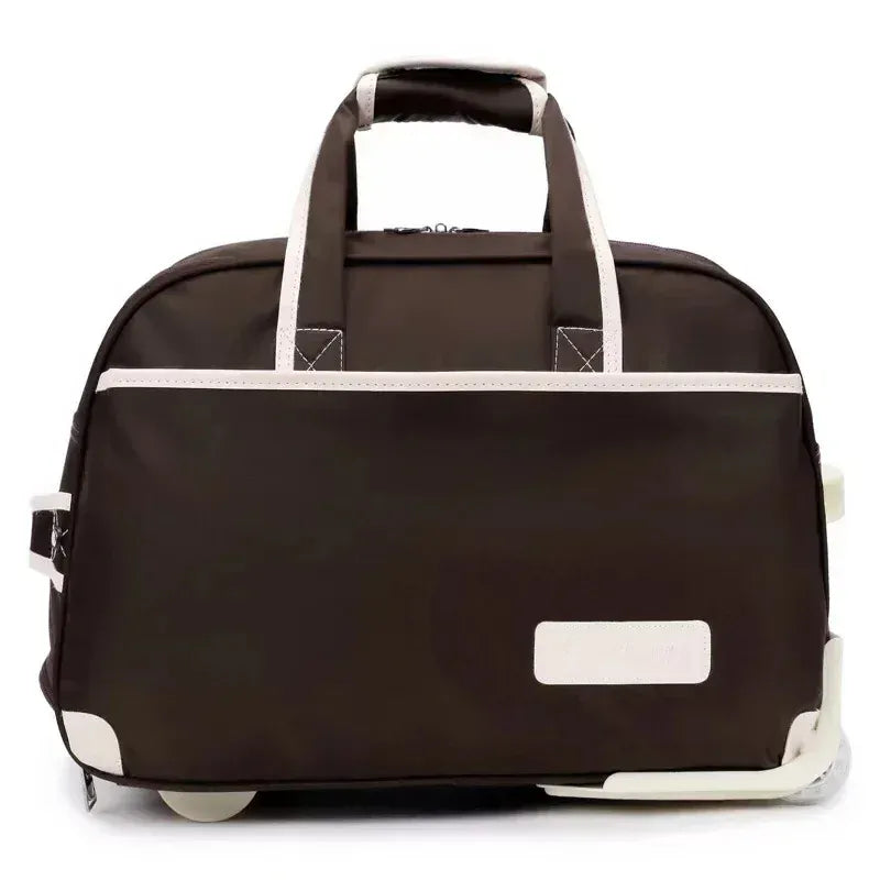 Le sac des voyageurs marron / 20 pouces 500mm Petite Valise a Roulettes