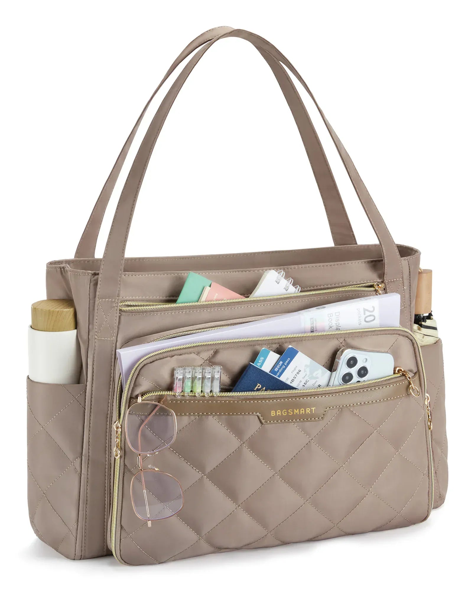 Le sac des voyageurs marron Sac a Main pour Documents