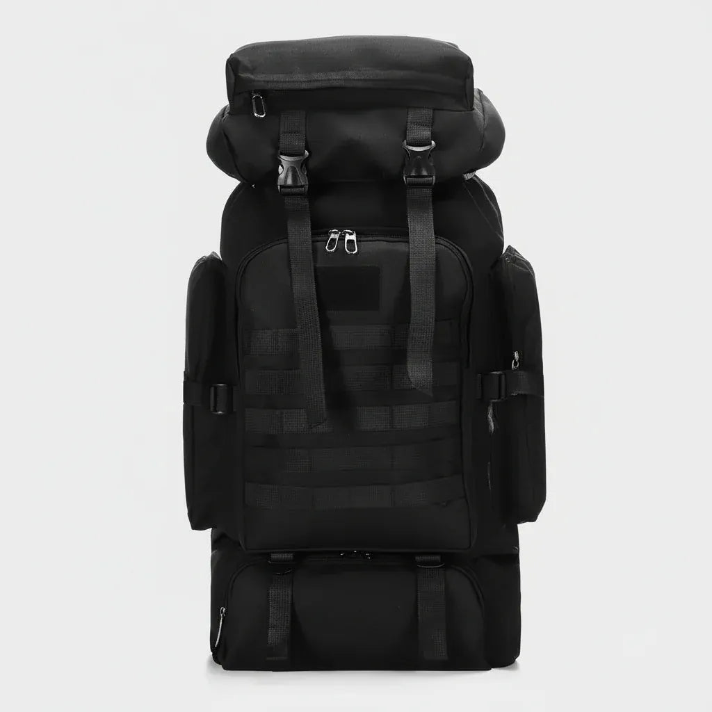 Le sac des voyageurs NOIR 80L Grand Sac a Dos de Randonnee