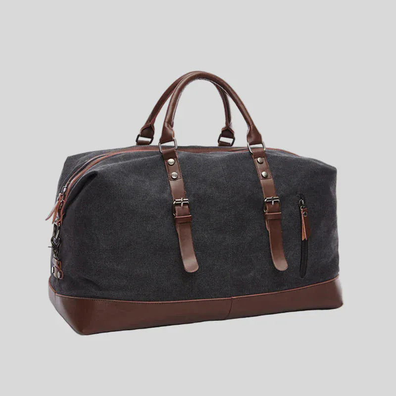 Le sac des voyageurs noir Medium Sac de Voyage Homme Vintage