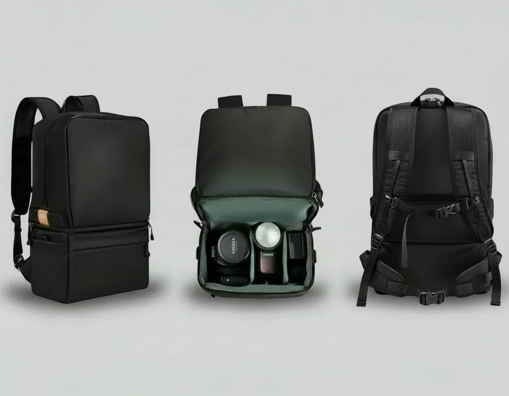 Le sac des voyageurs noir Sac a Dos 2 en 1 Noir