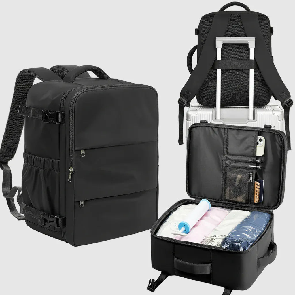 Le sac des voyageurs noir Sac a Dos Bagage a Main