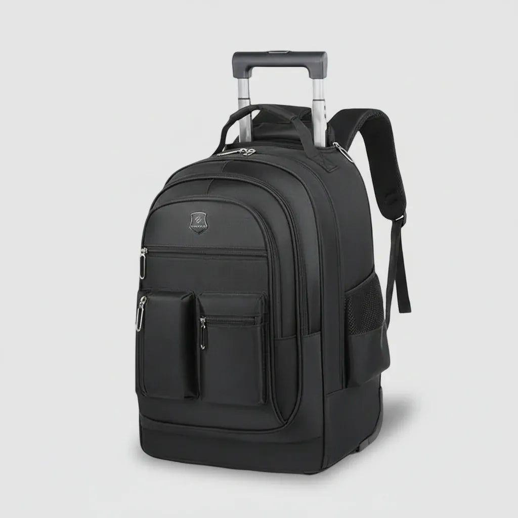 Le sac des voyageurs Noir Sac de Voyage Homme Roulettes