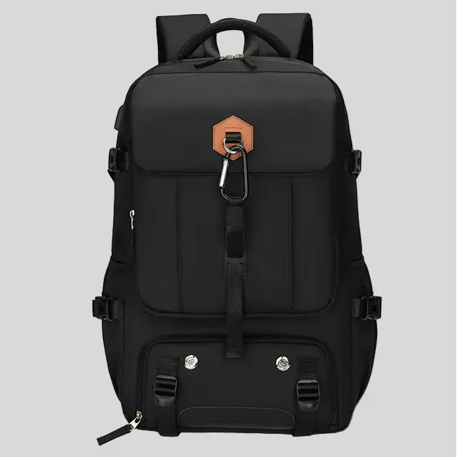 Le sac des voyageurs noir Sac de Voyage USB Homme
