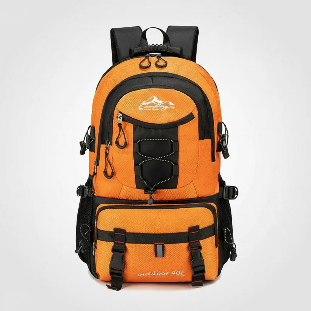 Le sac des voyageurs orange Sac a Dos Waterproof Homme