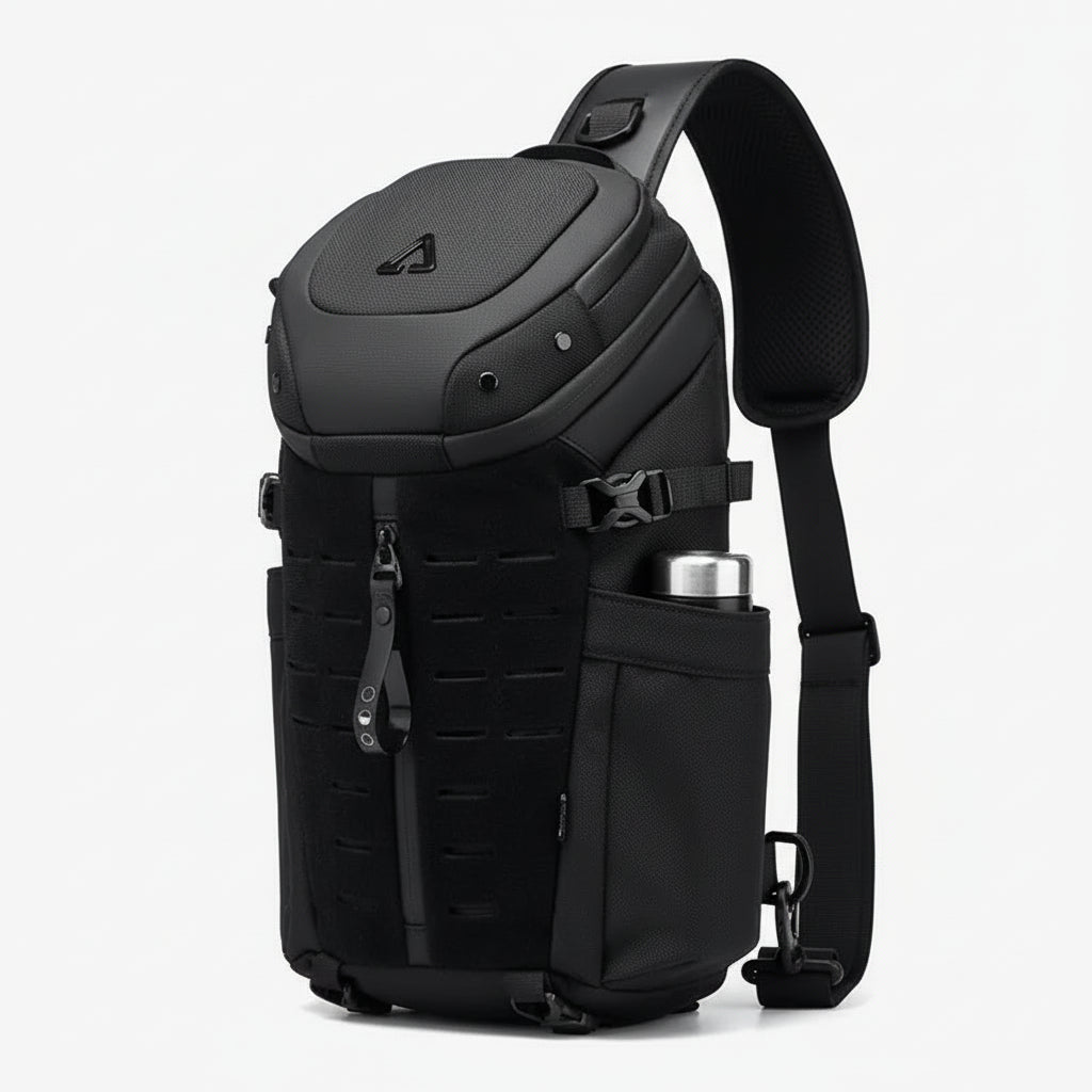 Le sac des voyageurs OZUKO Large Capacity Men Shoulder Bag Waterproof Sling Crossbody Bags for Man Short Trip Messenger Bag Fashion Quality Chest Bag