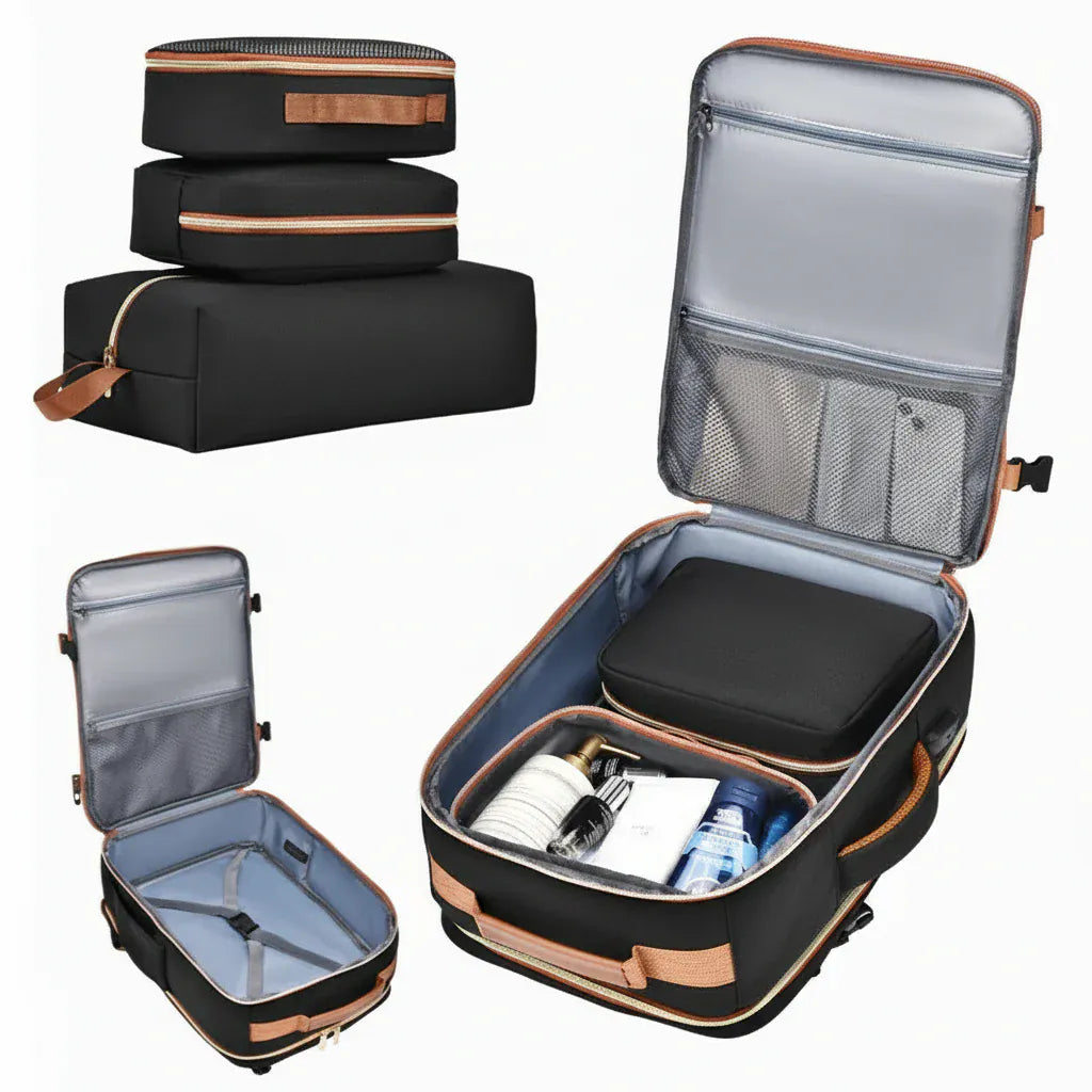 Le sac des voyageurs Petit Sac de Voyage Compartiments