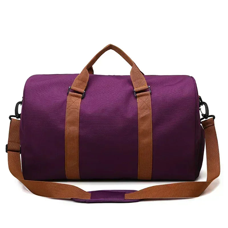 Le sac des voyageurs Purple Sac de Voyage Week-end Compartiment Chaussures