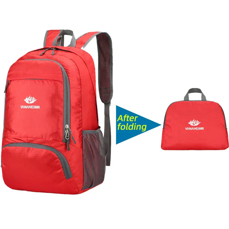 Le sac des voyageurs Red Sac à Dos Pliable