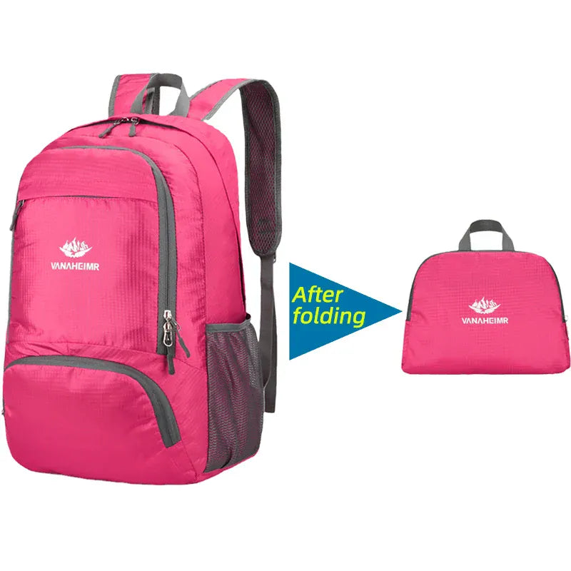 Le sac des voyageurs Rose Sac à Dos Pliable