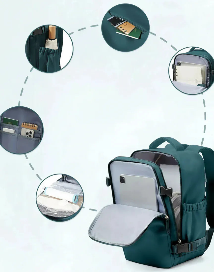 Le sac des voyageurs Sac a Dos Cabine Compression