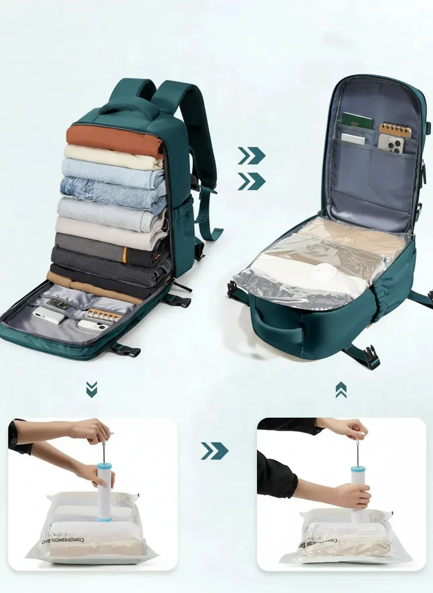 Le sac des voyageurs Sac a Dos Cabine Compression