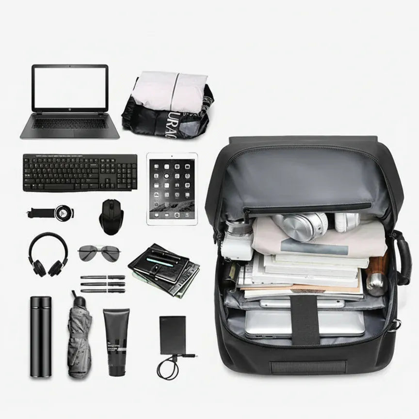 Le sac des voyageurs Sac a Dos Noir 50L