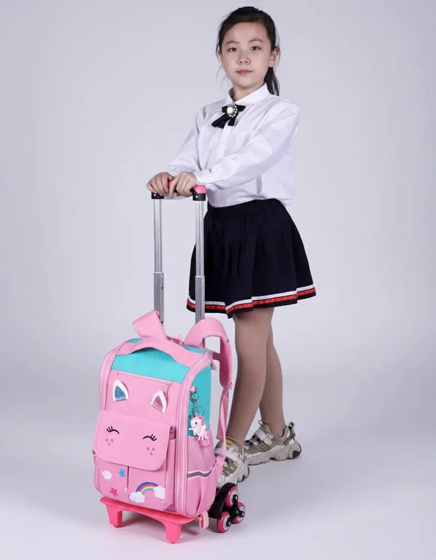 Le sac des voyageurs Sac à Dos Roulettes Enfant