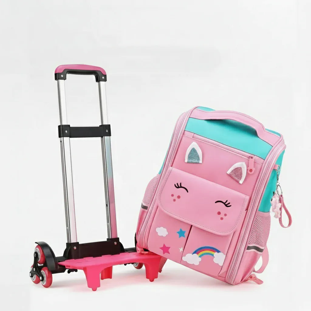 Le sac des voyageurs Sac à Dos Roulettes Enfant