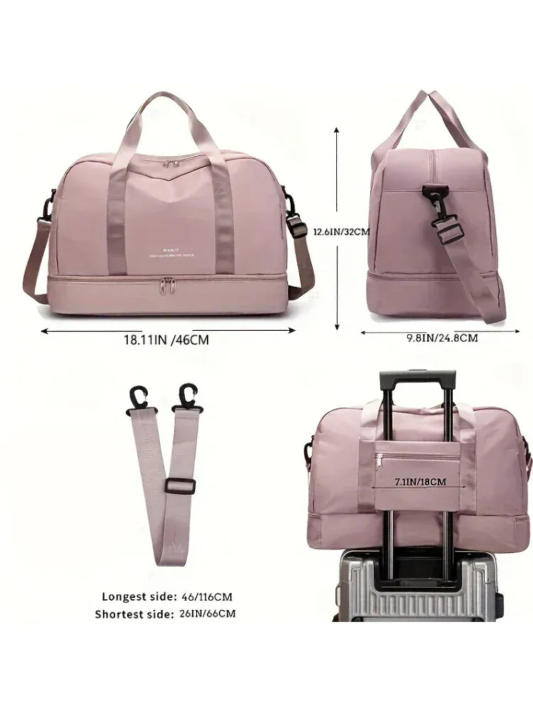 Le sac des voyageurs Sac de Sport Multi-Compartiments Impermeable