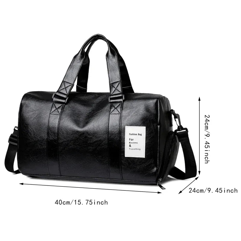 Le sac des voyageurs Sac de Voyage effet Cuir