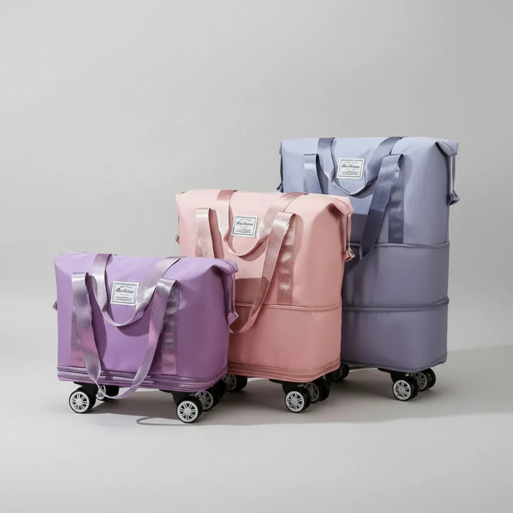 Le sac des voyageurs Sac de Voyage Extensible a Roulettes