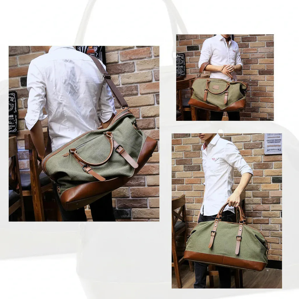 Le sac des voyageurs Sac de Voyage Homme Vintage