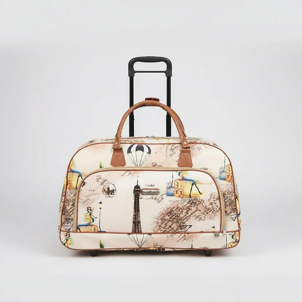 Le sac des voyageurs Sac de Voyage Roulettes à Motifs