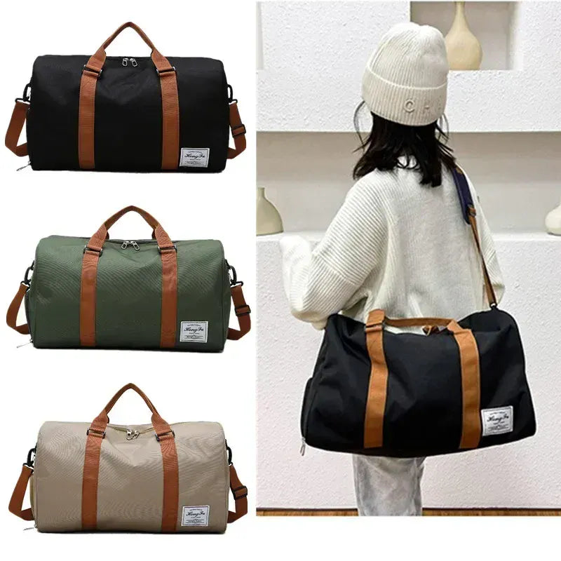 Le sac des voyageurs Sac de Voyage Week-end Compartiment Chaussures