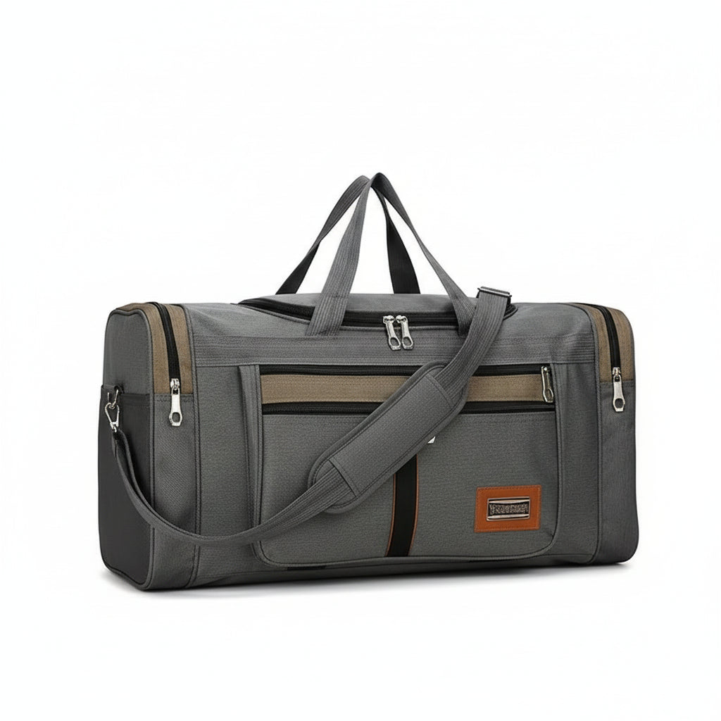 Le sac des voyageurs Small Gray Grand Sac de Voyage Nylon